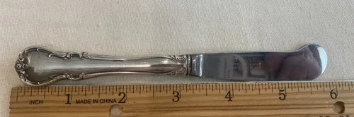 39 Grams Sterling Silver Towle Butter Spreader Knife French Provincial