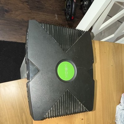 Microsoft Xbox Original Console Black/Green 8GB 480p NTSC-U/C DVD Composite