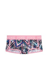 Victoria's Secret PINK Logo Boyshort Panty Geo Print