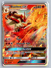 Pokémon TCG Blaziken GX Holo Ultra Rare Card Celestial Storm 28/168 on eBay