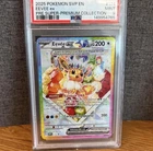 2025 POKEMON SVP EN-SV BLACK STAR PROMO #174 EEVEE EX PSA 9