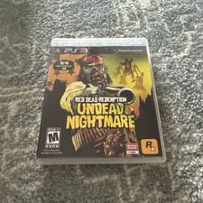 Red Dead Redemption Undead Nightmare PS3 Complete CIB Manual PlayStation 3