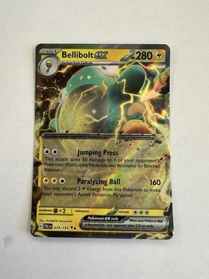 Bellibolt ex - 079/193 Paldea Evolved Doble Rare Pokemon - NM