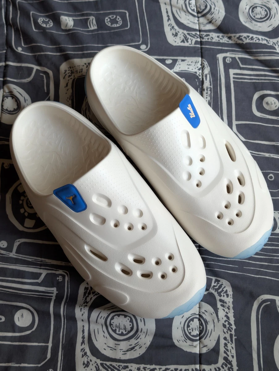 Jordan White Hex Slide Sandals Comfort Synthetic Men\'s Size 8 Slip On Highest rating yet?? #jordanhexslide #slidereview ... | TikTok main image 4