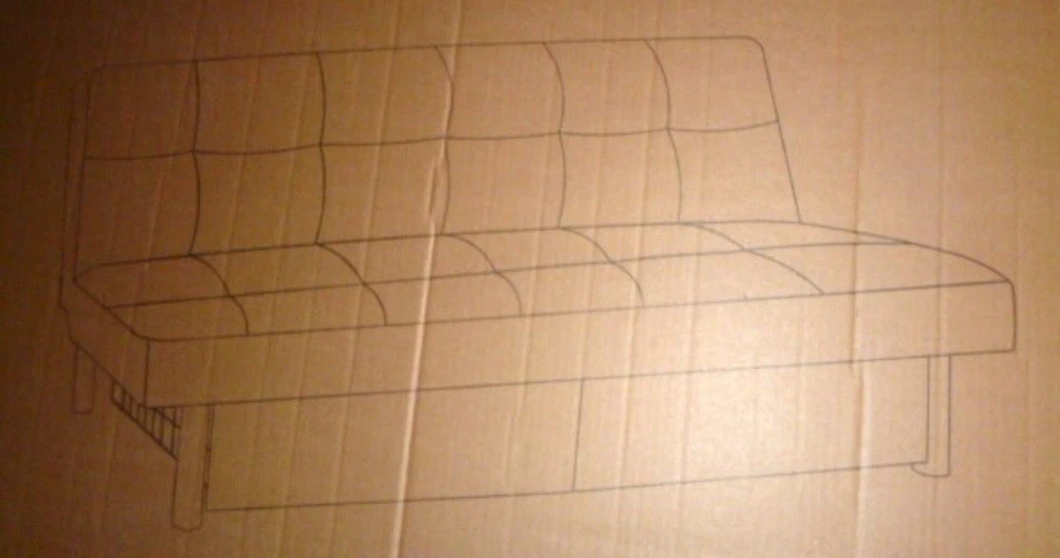 DHP Sola Storage Futon - Image 3 of 3