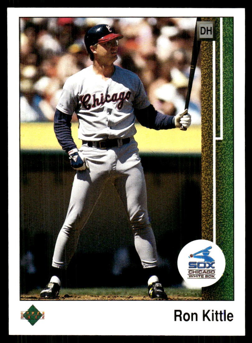 Ron Kittle 1989 Upper Deck #711 White Sox FREE SHIPPING StackedPacks