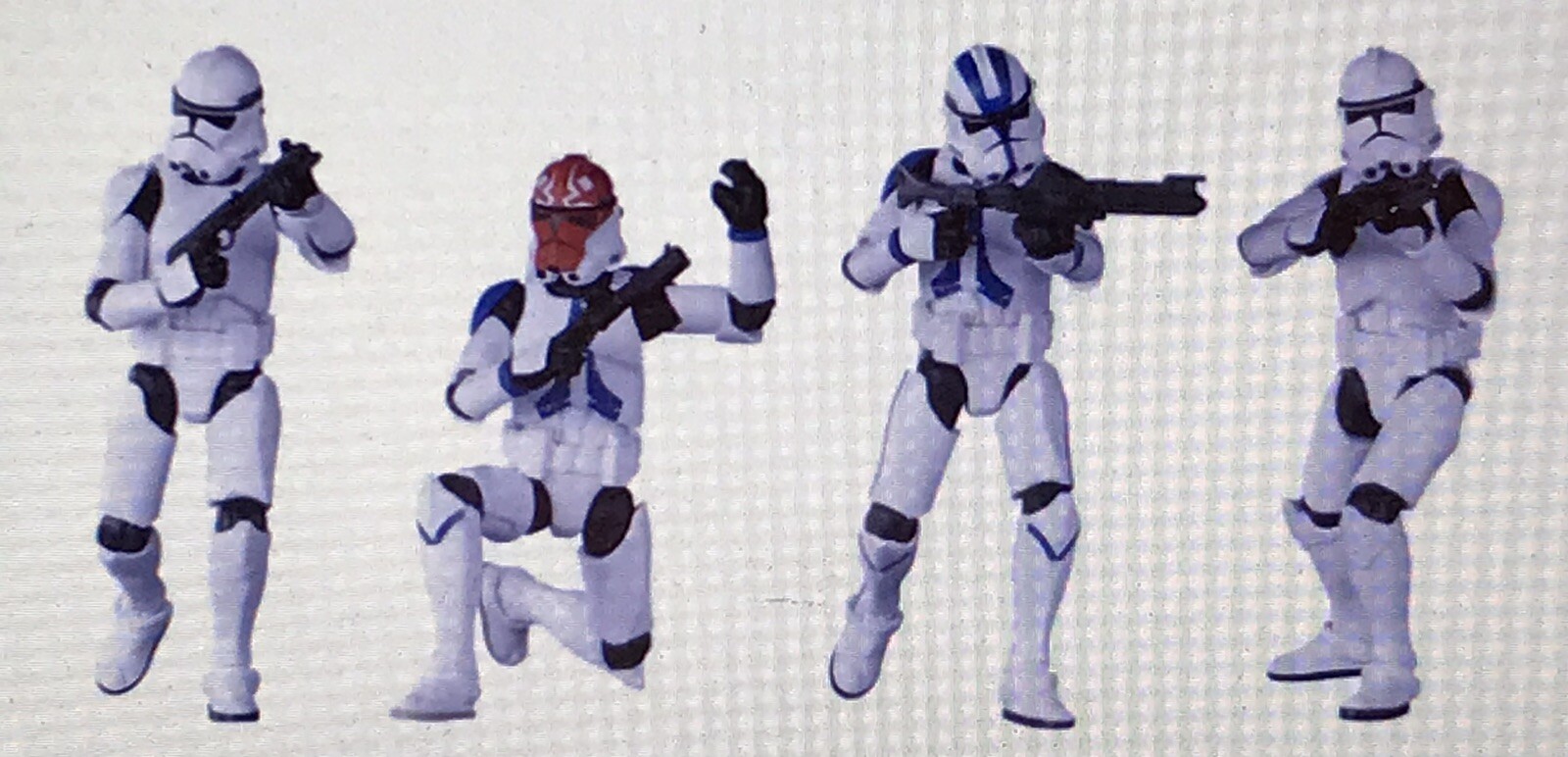 Star Wars: The Vintage Collection 3&frac34;" Phase II Clone Trooper Action Figure Set