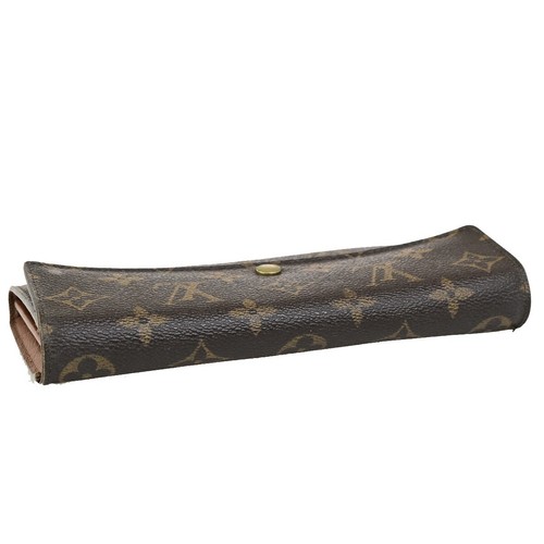 Portafoglio lungo Louis Vuitton Porte Monnaie Credit monogramma pelle M61726 05FB262 - Foto 5 di 16