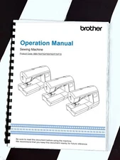 Reprint Manual Brother Innovis BQ 1350 Innovis Quilting Sewing Machine Bound
