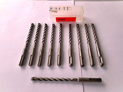10 Stück Baer SDS Plus Beton Bohrer Ø  8 mm x 160 mm für Stein Mauerwerk