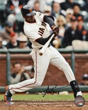 JOAQUIN ARIAS SIGNED GAME ACTION 8X10 PHOTO - 2014 SAN FRANCISCO GIANTS WS 