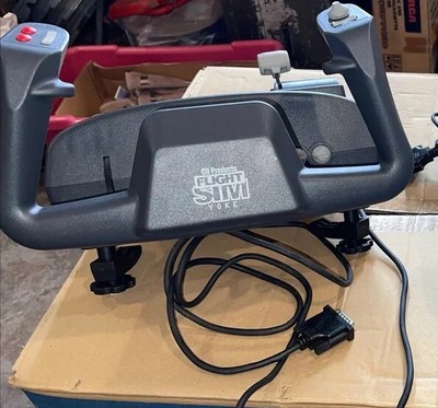 Vintage CH Products Simulator Flight Sim Yoke