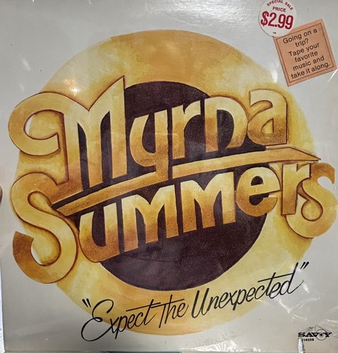 Myrna Summers Expect The Unexpected 1981 Vinyl Record Sealed New - Picture 7 of 11
