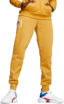 Authentic Puma Men's BMW M Motorsport Essentials Sweatpants | Amber | Astro Red