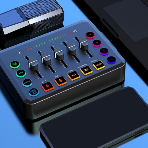 F9 Recording Sound Card with Professional Tuning and Classical Color Scheme - Afbeelding 4 van 8