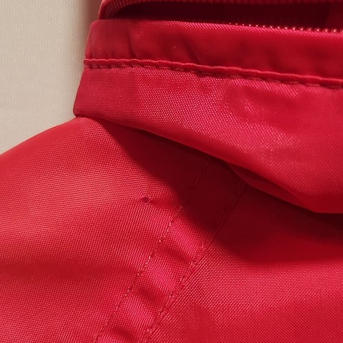 Pacific Trail Vintage Size Large Neon Pink Windbreaker Lined With Hood Elastic - Picture 9 of 11