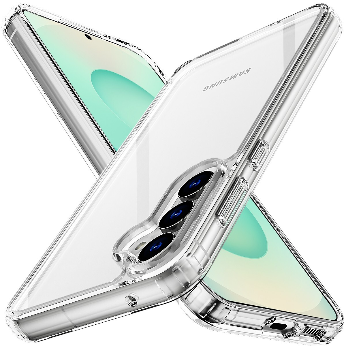 Clear Case For Samsung Galaxy S25 Ultra S25+ Slim Shockproof Anti-Yellow Cover