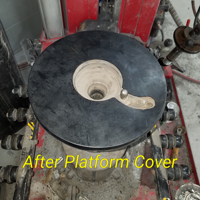 Hunter TC3300 TC3700 TC3900 Tire Changer Rubber Pedestal Cover for RP6