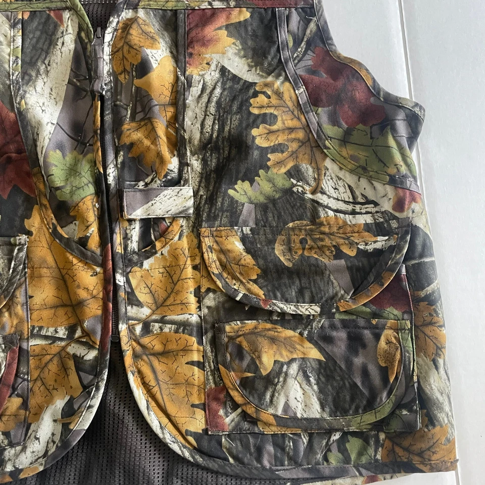 Master Sportsman Rugged Outdoor Wear Camo Hunting Set Vest&Pants SZ L - Image 4 of 4