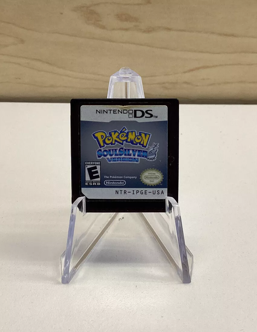 Pokémon SoulSilver Version, Nintendo DS, Jogos