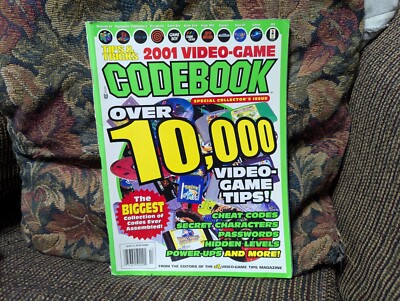 Tips & Tricks 2001 Video Game Codebook Special Code N64 PS1 PS2 Sega 3DO