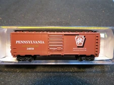 N - Model Power 83707 - 40' Boxcar, Pennsylvania     Knuckle Coupler / NIB