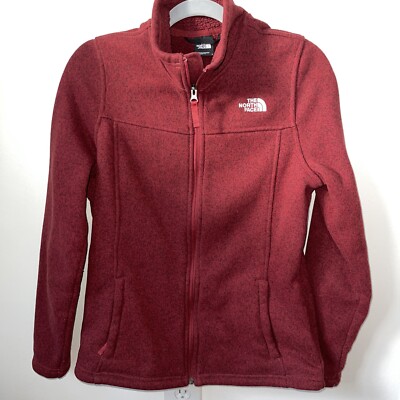 North Face women s thick zip up size large