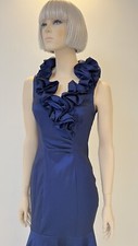 Xscape  By Joanna Chan Blue Evening Party Dress UK 12 US8