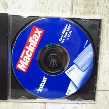 Vintage 1997 Intuit Quicken MacIntax Software for Mac OS CD Rom Disc