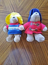 2 paddington bears no tags - for cuddling, not collecting