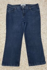 Faded Glory Jeans Women's Size 16 Petite Short Stretch Bootcut Denim  36x24 