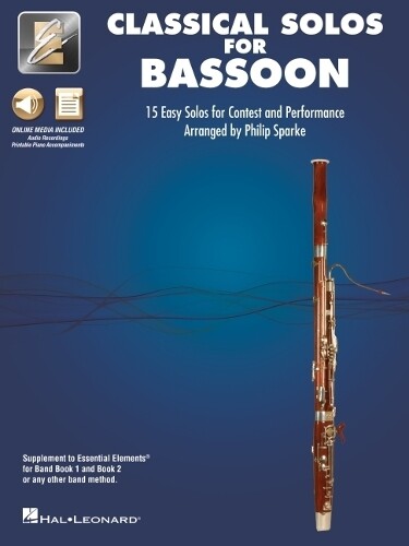 Classical Solos for Bassoon (Paperback)