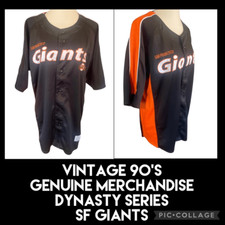 Genuine Merchandise Dynasty Series San Francisco Giants Embroidered Button Down
