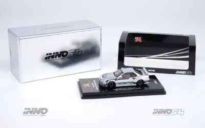 INNO64 Hobby Expo China 2023 Exclusive Chrome Nissan Skyline GTR