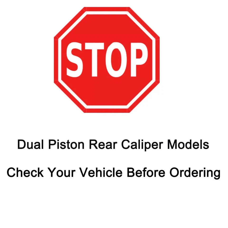 For Silverado Sierra Yukon XL 1500 Tahoe Front Rear Drilled Rotors Brakes Pads Foto 4 de 4