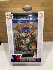 Funko POP! Juego de figuras de vinilo con cubiertas de cómic WONDER WOMAN DC Universe Rebirth #03