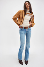 Free People Flora Low Rise Bootcut Sky Ciel - Size 30