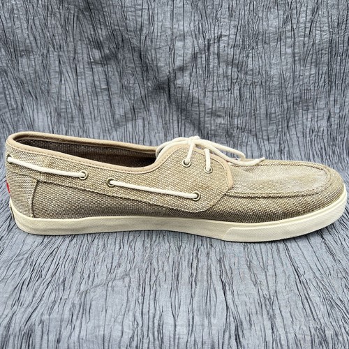 Cruzerz Wisconsin Badgers men's casual slip on dock sider boat shoes US Size 12 - Picture 4 of 9