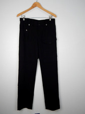Ralph Lauren Black Label Womens Black High waist Wool Blend Pants Sz 8