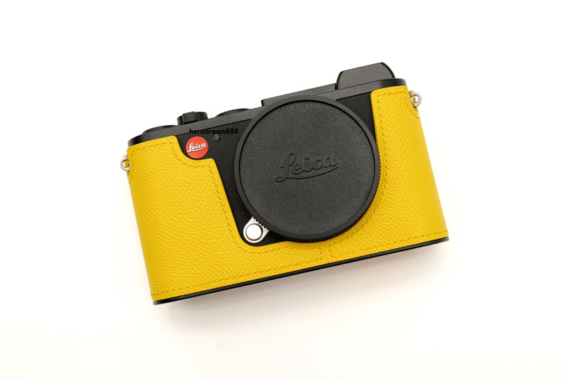 Half Case For Leica CL Genuine Leather Insert Camera Cover Kontice