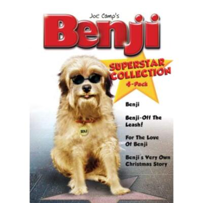 Benji Superstar Collection 4 Pack [DVD] NEW