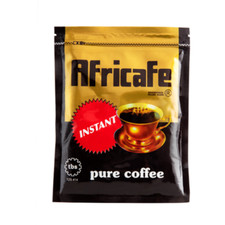 Africafe Instant Pure Coffee Tanzania 50 grams resealable pouch