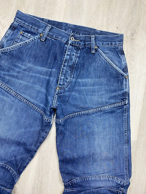 G Star Raw Vintage Elwood Denim Double Knee Pants Jeans Size 32 | eBay