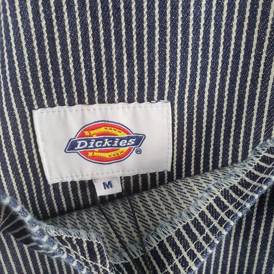 Chaqueta Dickies Para Hombre Mediana Azul Marino Nogal Rayas Blazer De Gran Tamaño NUEVA 8996 Foto 2 de 4