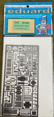 Eduard Sd.Kfz.250/11 SPW 35928 Photo-Etch 1/35 For Dragon 6132 Model Kit NEW