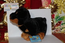 WEBKINZ ROTTWEILER.COMES WITH SEALED/UNUSED CODE/TAG-NICE GIFT