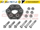 BMW F20 REAR PROPSHAFT MOUNTING COUPLING DOUGHNUT DONUT MEYLE BOLTS KIT
