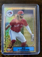 Bo Bichette 2022 Topps Chrome Chrome 1987 Silver Pack Mojo TORONTO BLUE JAYS