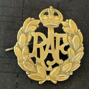 British Ww2 Cap Badge Royal Air Force Raf Ebay
