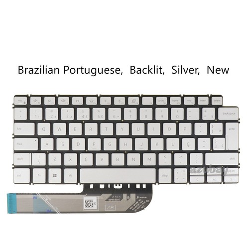 Keyboard for DELL Inspiron 5400 5406 7300 7306 7390 7391 7405 / 2-in-1, Backlit - Picture 12 of 14